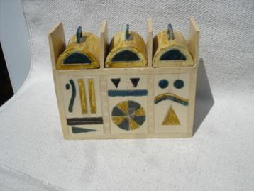 Vintage keramiek sierobject uit de jaren 80/ 90 beschikbaar voor biedingen