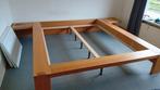 Zeer stevig bedframe voor 160x200, 160 cm, Gebruikt, Bruin, Hout