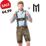 SALE! oktoberfest lederhose kort/lang premium echt rundleer!, Nieuw, Overige maten, Ophalen of Verzenden, Overige thema's