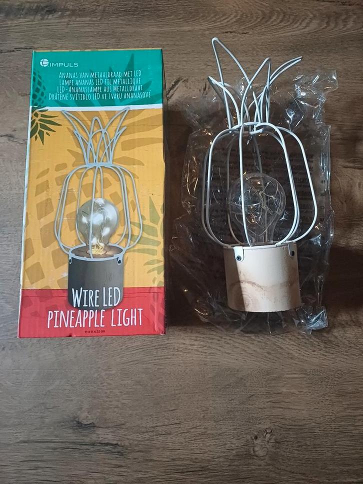 Partij ananas / cactus lampen, Diversen, Rommelmarktspullen, Nieuw, Ophalen of Verzenden