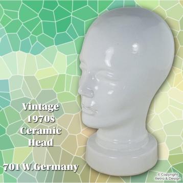 Scheurich Keramieken Hoofd – Model 701 (W-Germany) 1970s beschikbaar voor biedingen