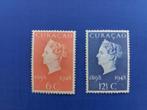 Postzegel Curacao 1948 ongestempelde serie 50 jaar Regering, Ophalen of Verzenden, Postfris