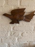 Houten vogel vintage, Ophalen of Verzenden