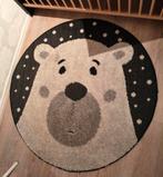 Vloerkleed ijsbeer kind 120 cm, Ophalen, Rond, Zo goed als nieuw, 100 tot 150 cm