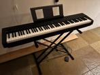 Yamaha P-45 Digitale Piano + Statief + Sustainpedaal, Ophalen, Zwart, Digitaal, Zo goed als nieuw