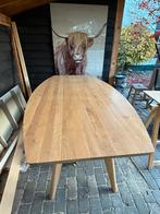 Table du Sud Eettafel half ovale eikenhout, Huis en Inrichting, Tafels | Eettafels, Ophalen, 100 tot 150 cm, Eikenhout, 200 cm of meer