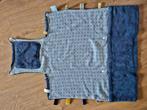Te koop: 2x blauwe wasbare Snoozebaby verschoonmatjes, Ophalen of Verzenden, Zo goed als nieuw, Overige typen, Overige merken