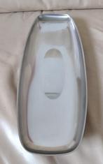 Rvs schaal Alessi, Ophalen of Verzenden, Zo goed als nieuw, Rond, Overige materialen