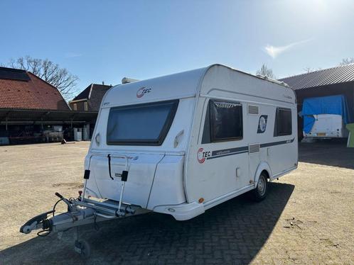 TEC Weltbummler 400 DB met cassette luifel in nieuwstaat, Caravans en Kamperen, Caravans, Particulier, tot en met 4, 1000 - 1250 kg