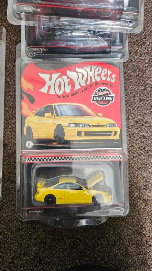 Zeldzame RLC Hotwheels Honda Integra Type-R Geel, Hobby en Vrije tijd, Modelauto's | 1:18, Nieuw, Auto, Hot Wheels, Ophalen of Verzenden