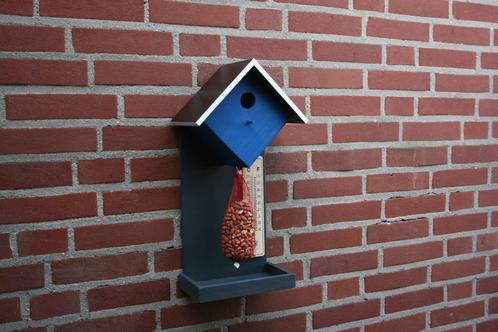 Voederhuisjes - Vogelhuisjes - Thermometer, Tuin en Terras, Vogelhuisjes en Vogelbaden, Nieuw, Ophalen of Verzenden