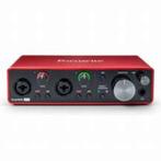 Focusrite 2i2, Audio, Tv en Foto, Professionele Audio-, Tv- en Video-apparatuur, Audio, Zo goed als nieuw, Ophalen