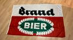 Oude Brand bier vlag, Verzamelen, Biermerken, Ophalen of Verzenden, Nieuw, Reclamebord, Plaat of Schild, Brand