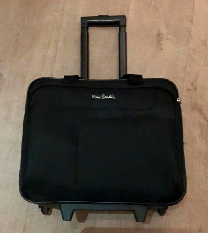Pierre Cardin Zakelijke Rolbagage - Uitschuifbare Handle, Sieraden, Tassen en Uiterlijk, Koffers, Gebruikt, Overige materialen