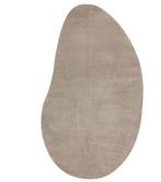 Vloerkleed Wallace Zand kwantum origamisch, Huis en Inrichting, Ophalen, Gebruikt, 100 tot 150 cm, Beige