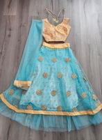 Indian party lehenga, Kleding | Dames, Indian, Overige typen, Verzenden, Oranje