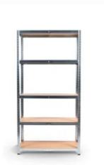 2x Stellingkast (2x5 planken) - uit elkaar gehaald, Ophalen, Gebruikt