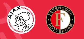 Ajax-Feyenoord 2X naast elkaar. beschikbaar voor biedingen
