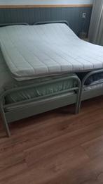 Topper met comfortschuim.160x200x10cm Traagschuim/medium/soe, Ophalen, Wit, Tweepersoons, Zo goed als nieuw