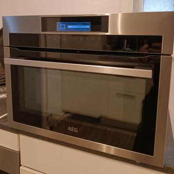 LUXE  AEG Combi Oven- Magnetron KMS761000M (nieuw) beschikbaar voor biedingen