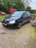 Volkswagen Golf 1.6 16V FSI 85KW 3D 2004 Zwart, Origineel Nederlands, Te koop, 5 stoelen, Benzine