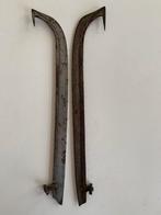 Oude houten schaatsen ijzers G.S. Ruiter, Ophalen of Verzenden