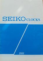Catalogus Seiko Clocks 1988., Verzenden, Zo goed als nieuw, Catalogus