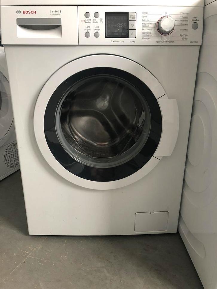 €249 A+++ 8kg Bosch Serie6 Wasmachine MET GARANTIE, Witgoed en Apparatuur, Wasmachines, Zo goed als nieuw, Voorlader, 8 tot 10 kg