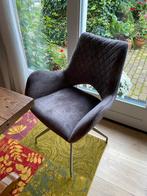 6 Nieuwe Eetkamerstoelen, Minder dan 50 cm, Ophalen of Verzenden, Zo goed als nieuw, Grijs