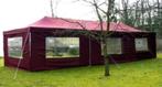Topklasse 3x9m Profi Easy-Up-Vouwpavillon / Vouwtent. Rood, Tuin en Terras, Ophalen of Verzenden, Nieuw, Partytent, Opvouwbaar
