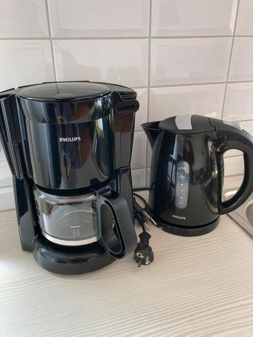 Philips koffiezet apparaat + waterkoker beschikbaar voor biedingen