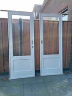 Prachtige ensuite deuren jaren 30, Doe-het-zelf en Verbouw, Deuren en Horren, Gebruikt, 80 tot 100 cm, Overige typen, Ophalen of Verzenden