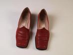 Rode Jan Janssen schoenen - 40, Kleding | Dames, Schoenen, Instappers, Jan Jansen, Ophalen of Verzenden, Zo goed als nieuw