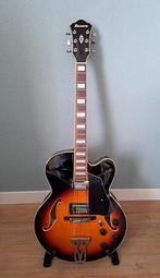 Ibanez Artcore AF-75-BS hollow body gitaar. Ruilen!, Ophalen of Verzenden, Zo goed als nieuw, Solid body, Ibanez