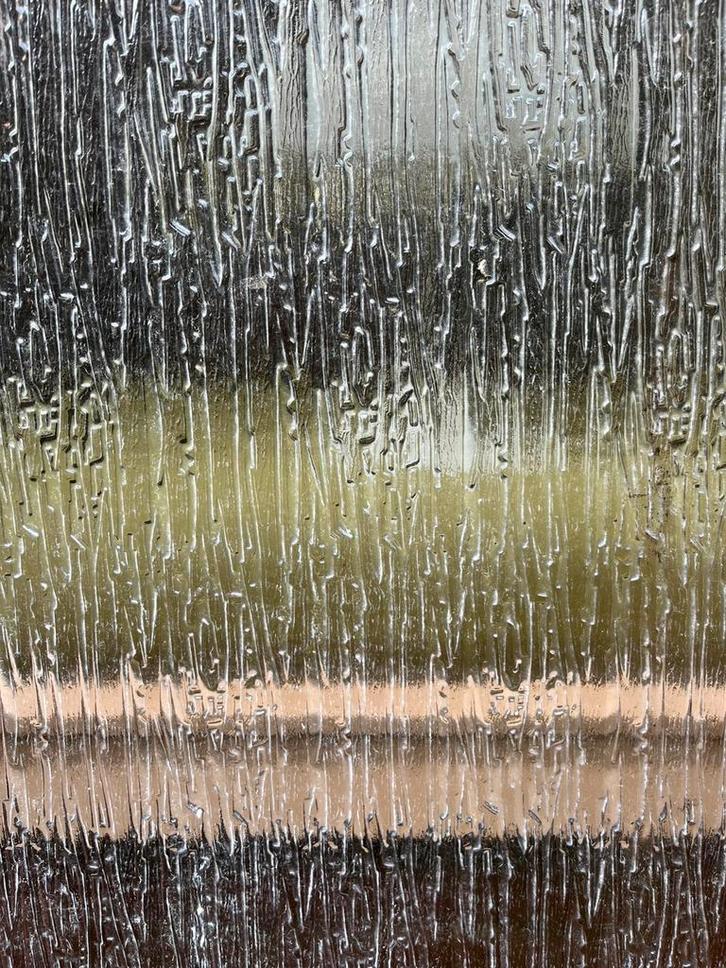 Glasplaten structuurglas bruin 5mm, diverse afmetingen, Huis en Inrichting, Stoffering | Behang, Bruin, minder dan 10 m², Ophalen