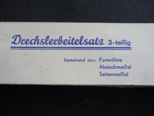 Houtdraaibank beitel - guts, drie in de originele verpakking, Doe-het-zelf en Verbouw, Gereedschap | Handgereedschap, Nieuw, Ophalen of Verzenden