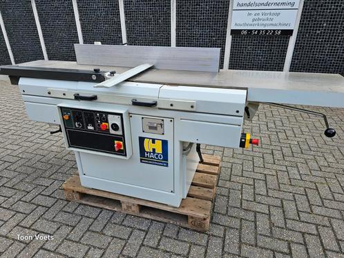 Vlakvandiktebank met Tersa messen Merk SAC, Doe-het-zelf en Verbouw, Schaafmachines, Gebruikt, Ophalen