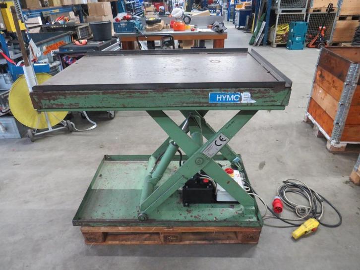 hymo heftafel werktafel schaarheftafel werkbank 500kg, Doe-het-zelf en Verbouw, Werkbanken, Gebruikt, 120 tot 170 cm, Inklapbaar