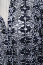 Blouse zwart/ wit Circle ef Trust mt Xl transparant Vaste pr, Circle ef Trust, Wit, Maat 46/48 (XL) of groter, Ophalen of Verzenden