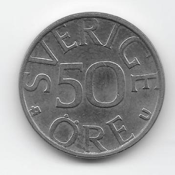 Zweden 50 öre 1980 KM# 855 beschikbaar voor biedingen