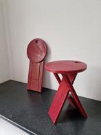 Vintage klapkrukken Adrian Reed - Suzy stool - Sentou 1984, Ophalen of Verzenden, Zo goed als nieuw