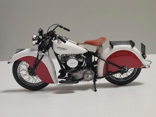 Minichamps: Indian Sport Scout 1940 Nieuw), Hobby en Vrije tijd, Modelauto's | 1:5 tot 1:12, Nieuw, Motor, 1:9 t/m 1:12, Ophalen of Verzenden
