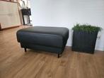 hocker toledo leer zwart, Antiek en Kunst, Ophalen