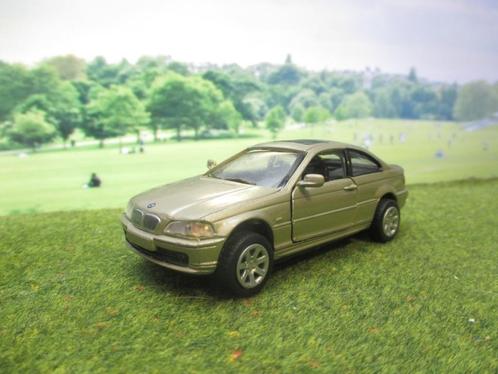 BMW E46 Coupé - New Ray lichtgroen-metallic, Hobby en Vrije tijd, Modelauto's | 1:43, Gebruikt, Auto, MiniChamps, Ophalen of Verzenden