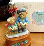 Cherished teddies Speeldoos, Verzamelen, Beren en Cherished Teddies, Beeldje, Ophalen of Verzenden, Cherished Teddies, Zo goed als nieuw