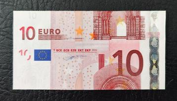 10 euro biljet verkeerd gesneden / misdruk beschikbaar voor biedingen