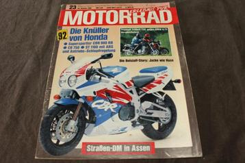 Motorrad 26 okt 1991 Honda CBR900RR CB750 ST1100 BMW K75 beschikbaar voor biedingen