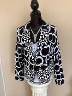 Zwart/Witte Blazer Seopaulo Maat 42 (L), Seopaulo, Ophalen of Verzenden, Zo goed als nieuw, Zwart