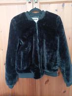 Velvet bomber jasje noisy may XS, Kleding | Dames, Jassen | Winter, Zwart, Ophalen of Verzenden, Zo goed als nieuw, Maat 34 (XS) of kleiner