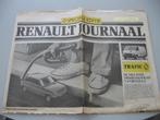 REN 209 Renault Journaal, folder, Ophalen of Verzenden, Zo goed als nieuw, Renault